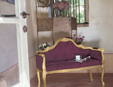 Double sofa bed on high legs, Tonin casa