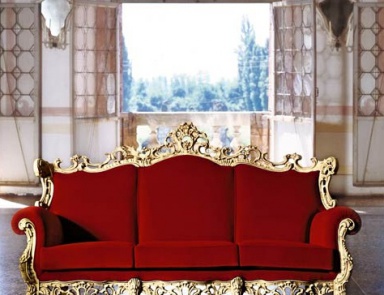 Three seater sofa in fabric, Tonin casa