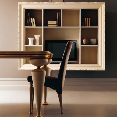 Library Cabinet for TV Greta