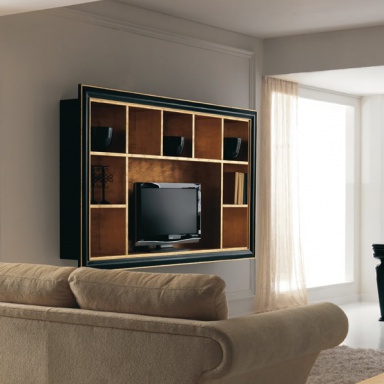 Library Cabinet for TV Greta