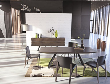 Dining room (dining set), Prismo - Roche Bobois