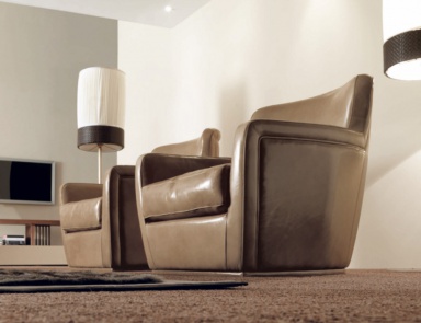 Chair on a hidden frame of beech Betty, Ulivi