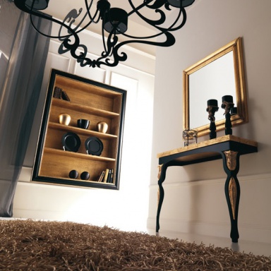 Library cupboard-showcase “righe” Zoe