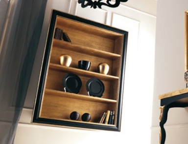 Library cupboard-showcase “righe” Zoe ZOE– Corte Zari