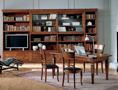 Wall frame made of solid cherry and walnut Leonardo, Bamax