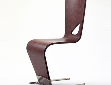 Chair with high back, Woody - Roche Bobois