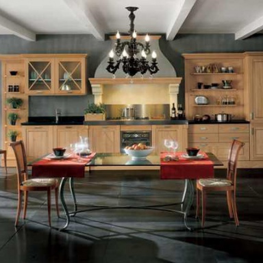 Kitchen (kitchen set) Somelier Natural