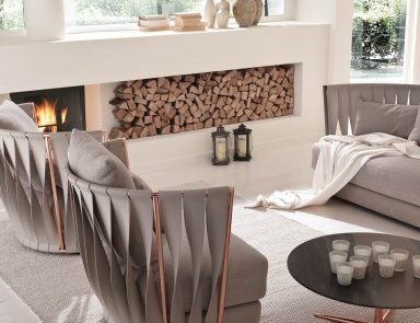 Double sofa, sofa Twist - Cantori