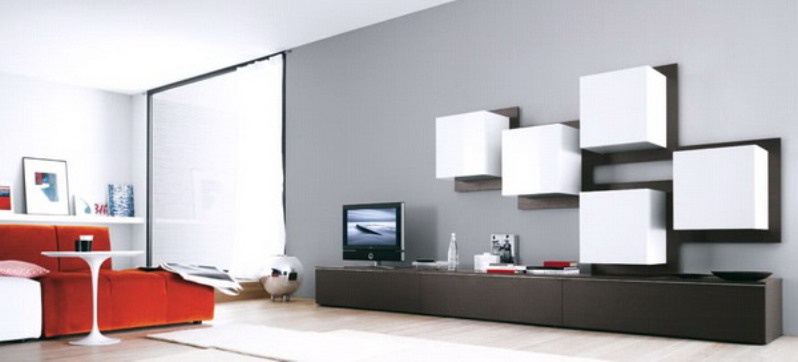 Rechtzetten smokkel Gevoelig Modular system for TV, Novamobili - Luxury furniture MR