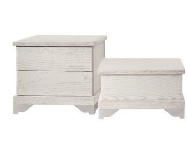Bedside table with shaped legs Lancaster, EGO