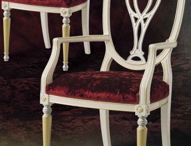 Chair with armrests, Cenedese