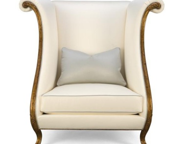 The Grand Cambon chair with high armrests, Christopher Guy