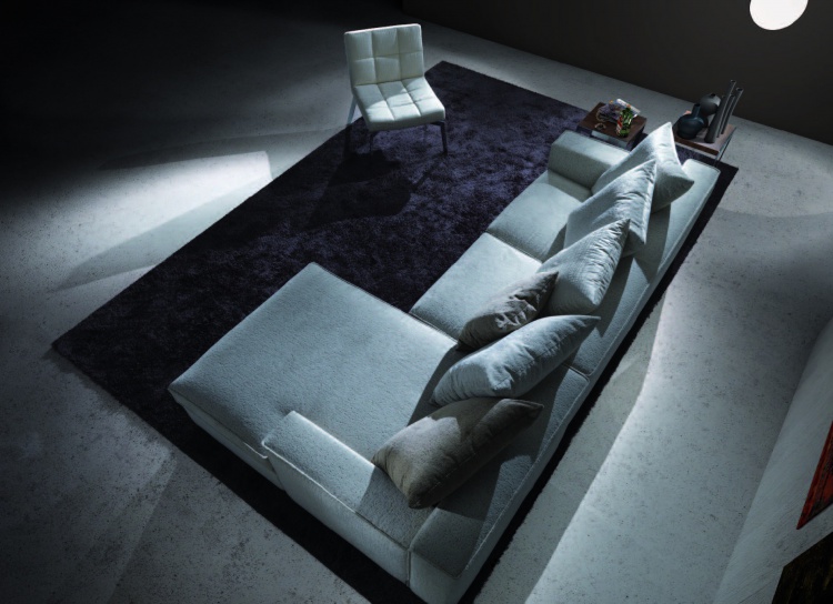 Modular sofa, Hudson - Asnaghi (Made in Italy)