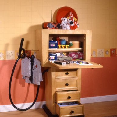 The drawers in the nursery