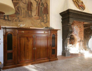 A chest of drawers with hinged doors, Ca' d'oro