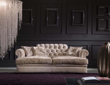 Two-seater sofa in fabric, M&R