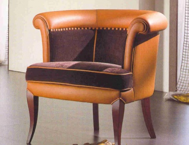 Leather chair, M&R