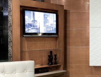 Cabinet for TV Rebecca on a frame of solid wood, Bizzotto