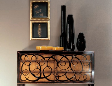 A chest of drawers on a frame of solid cherry C361E, Bizzotto