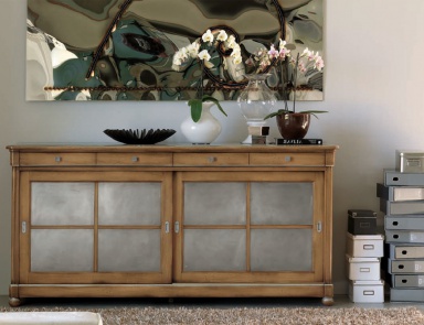 A chest of drawers on a frame of wood C917P, Bizzotto