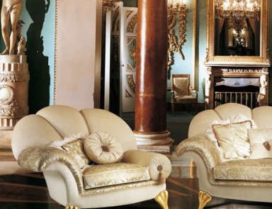 Chair legs of solid wood upholstered in fabric Eden, BM Style