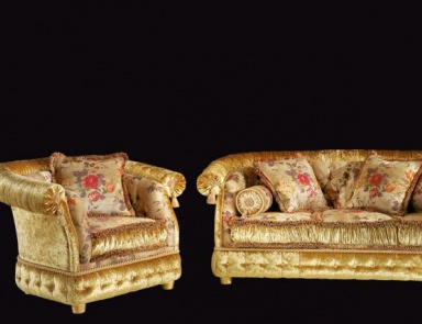 Armchair upholstered in fabric Sharon, BM Style