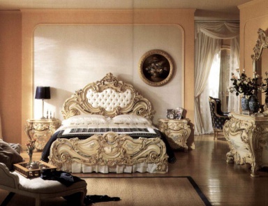 Master bedroom (bedroom set) made of solid wood, Silik