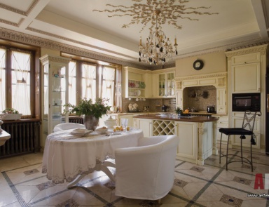 Kitchen (Suite kitchen) with island, Martini Mobili