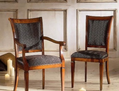 Chair with high back, Stella del Mobile