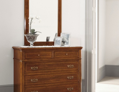 A chest of drawers on a frame of solid poplar 4173, Bruno Piombini