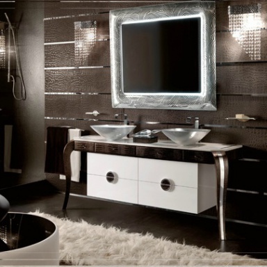 Console under the sink