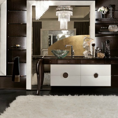 Console under the sink