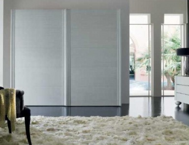 Wardrobe on a frame of ash 8592 / 8594, Bruno Piombini