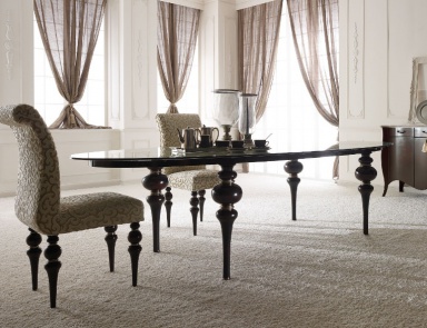 Dining table with oval tabletop, Giusti Portos