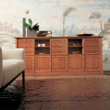 Dresser-chest of drawers