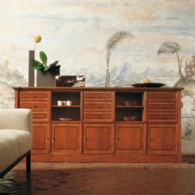 Dresser-chest of drawers