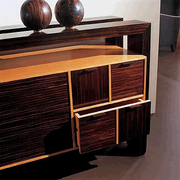 Dresser-chest of drawers