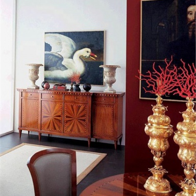 Dresser-chest of drawers