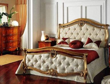 Bedroom with a frame made of poplar wood or Tulip tree, Isabella 15, Antonelli Moravio