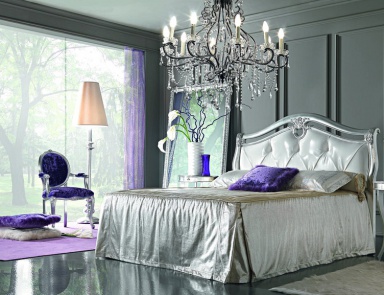 Bedroom with a frame made of poplar wood or Tulip tree, Isabella 35, Antonelli Moravio