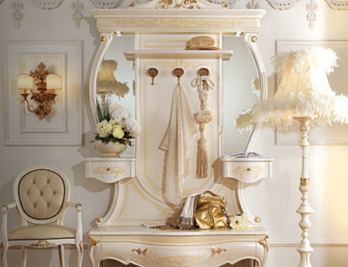 Entrance hall with wood frame made of poplar or Tulip tree Napoleone 08, Antonelli Moravio