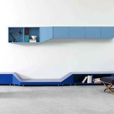 Modular storage system Hillside
