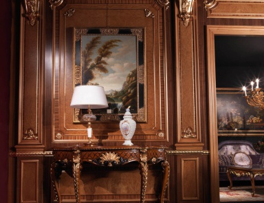 The console on high legs, Cantaluppi