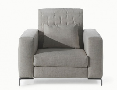 A chair made from metal and wood Egadi, Arketipo