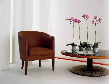 Chair with armrests, Ducrot - Meritalia