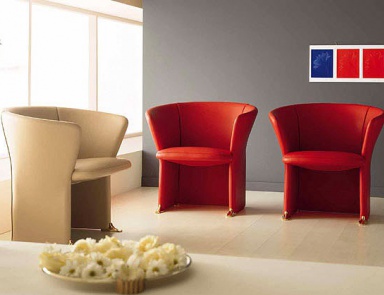 Seat on low legs, Benedetta - Meritalia