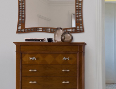 A chest of drawers on a frame of solid poplar 9076, Bruno Piombini