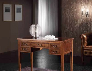 Desk body is made of solid wood and wood veneer finish wood Comp25, Arcari