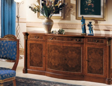 Sideboard in walnut Firenze, Bianchini