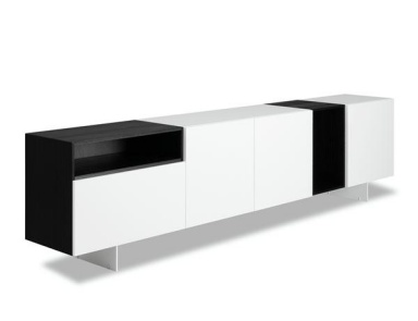 A chest of drawers with hinged doors Modern Сupboard, Porro